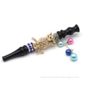 Wholesale Personal use Hookah Shisha Mouth Tips Blunt Holder Colorful Alloy diamond tips